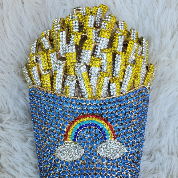 RHINESTONE FRENCH FRIES BAG - Picture 8 of 8